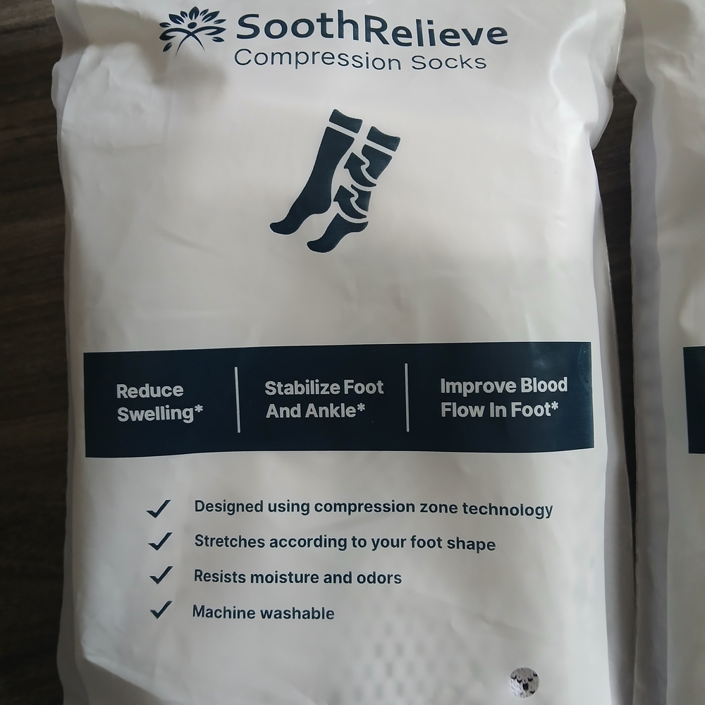 Compression Socks - White